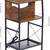NEW 3 Tier Narrow Side Table with Charging Station 4 thumbnail