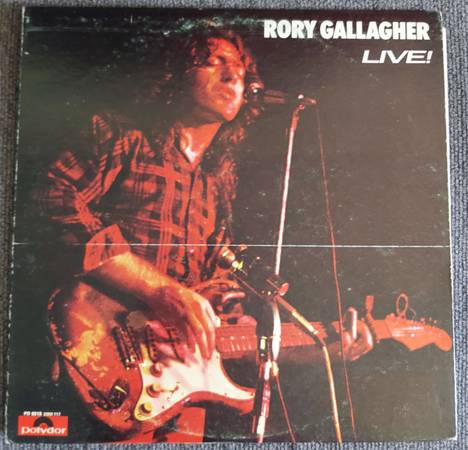 Rory Gallagher Live white label promo 1