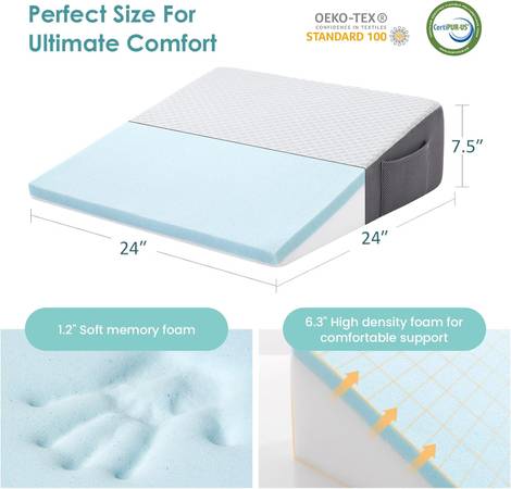 Bed Wedge Pillow (NEW) 1