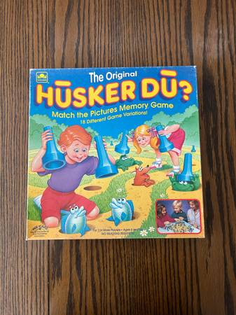 Husker Du Memory Game 1
