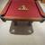 large red felt pool table (8'3" x 4'7") with all accessories 2 thumbnail