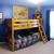 Solid Oak Twin Bunk Bed (mattresses included) 1 thumbnail