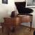 VINTAGE 1937 PETITE BABY GRAND PIANO IN SOLID MAHOGANY WOOD - 5' X 5' 4 thumbnail