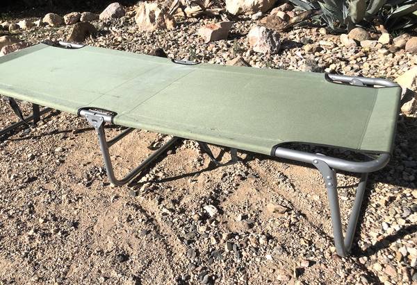 Camping Cot Strong Well Built Light Weight 1
