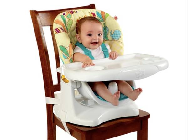 Bright Starts Sunnyside Safari Chair Top High Chair 1