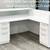 White Reception Desk with Frosted Glass - $590+Tax 12 thumbnail