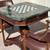 Chess Table & Leather Chairs 1 thumbnail