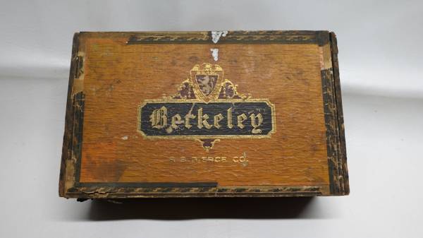 'Perfectos' Cigar Box Berkeley SS Pierce Co Factory No 63 1