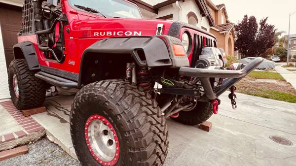 2003 jeep wrangler TJ Rubicon 87000 miles - $9,800 (san jose south)63654701640961120