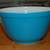 Vintage Pyrex 401 Primary Blue 1 1/2 Pint Small Nesting Mixing Bowl 1 thumbnail
