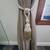 Vintage Large Gold Tassel Rope Curtain Tiebacks 3 thumbnail
