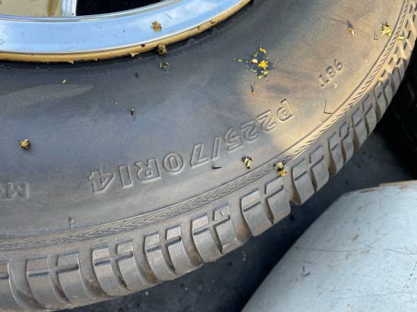 Oldsmobile cutlass tires and wheels - $1,000 (Sherman)63443607032321121