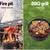 Garden Party Bonfire Basin Firewood Stove Grill Courtyard Barbecue Grill Charcoa 3 thumbnail