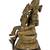 Lakshmi Narasimha Vishnu Chola Style Bronze Metal South India Statue V 3 thumbnail
