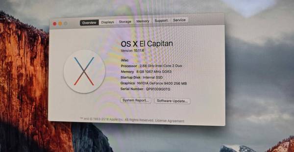 iMac 2009 works great upgraded memory and hard drive - $15063471323215105121