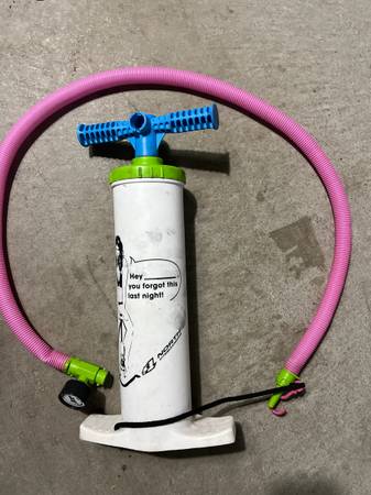 Free kiteboarding pump 1