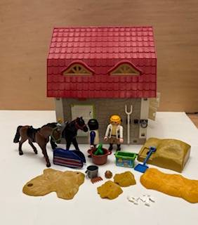 Playmobil stable with horses 1