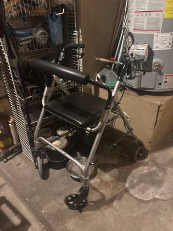 Bath chair and walker 1