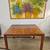 Vintage Oak Dining Set with 7 chairs 6 thumbnail