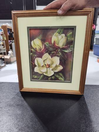 3 D Magnolia flowers 1