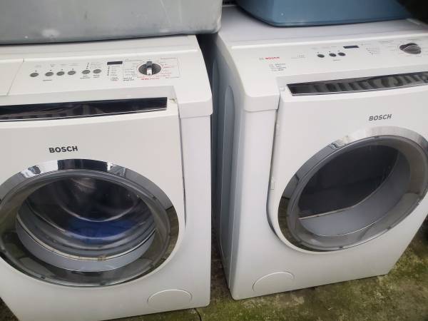 Bosch Nexxt Front Loader Dryer gas set 1