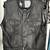 Espinoza Custom Leather Club Motorcycle Vest Black Medium/ Large 1 thumbnail