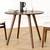 ARTICLE - Seno 36" Round Dining Table (Walnut) 1 thumbnail