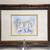 Vintage Framed Original Print By Zule Moskowitz Size 44" x 33" Limited Edition 3 1 thumbnail