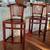 Three Solid Wood Bar Stools 2 thumbnail