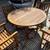Round Teak Table 51” With 4 Teak Chairs (made By Country Casual Of England)  L 5 thumbnail