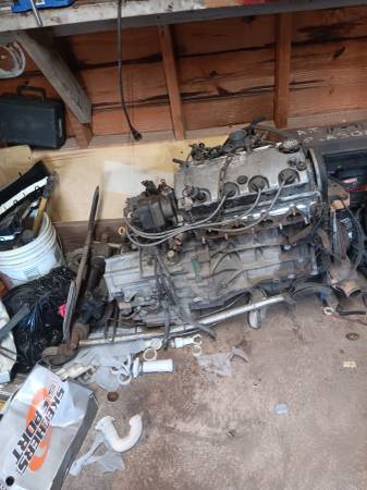 07 Honda Civic motor and transmission 1