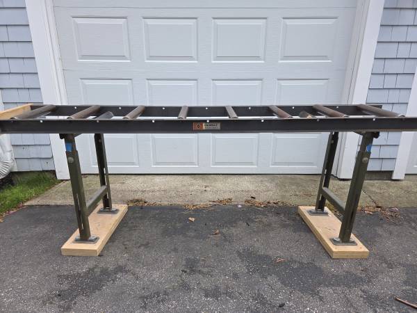 Two Heavy Duty Roller/Conveyor Stands 1
