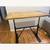 Pottery Barn Pittsburgh desk / pub table 48" long crank system 2 thumbnail