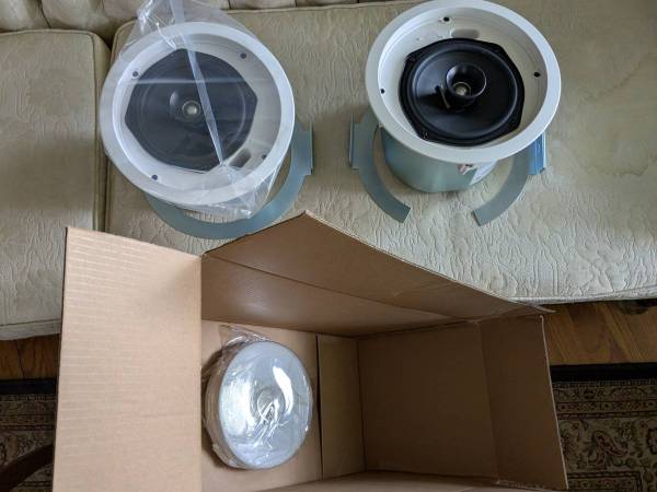 JBL Control 26C ceiling mount loudspeaker pair 1