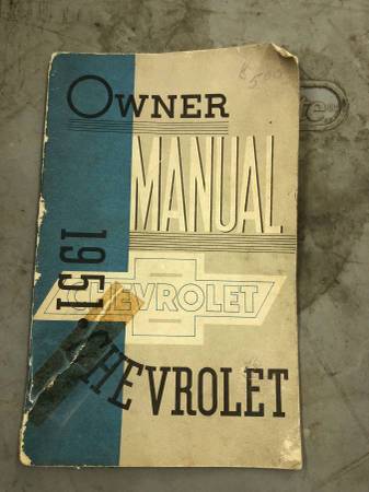 1951 Chevrolet Owners Manual 1