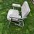 Quality stainless steel padded folding marine deck chair.Boat chair 3 thumbnail