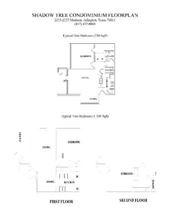 $834.00 / 1br - 750ft2 - Encantador y amplio condominio de 1 habitación, 1 baño en Arlington, TX - $834/mes63867601780611124