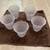 5- Replacement frosted glass bell shaped globes 1 thumbnail