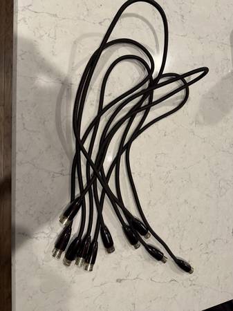 AudioQuest Mackenzie XLR Cables (1m) - Set of 5 1