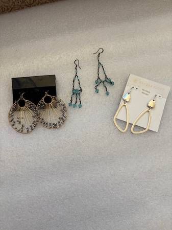 598835991203 ~ Earrings (Pierced  Fish hook) 2 pair New Assort Styles 1