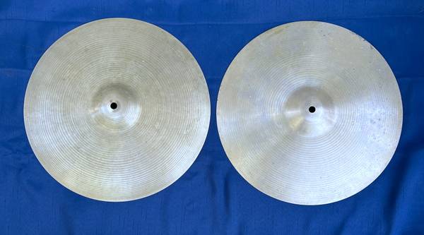 Paiste Pre-Serial Number  14" Sound Formula 602 Hihat Cymbals, Light 1