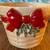Christmas Planter Pot with Red Bow, Pine, and Berries or Mistletoe 1 thumbnail