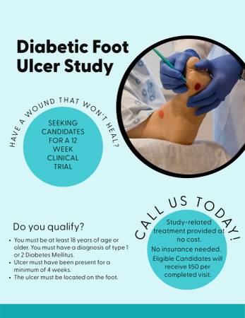 ✅ Paid Diabetic Foot Ulcer Study 1