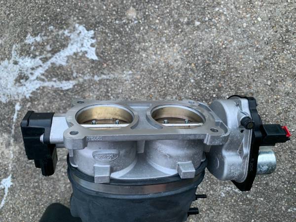 Roush Mustang Dual throttle body 1