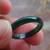 Certified Jadeite jade Myanmar Burmese Green Ring size6.5 12 thumbnail
