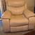Real leather recliner couch and chair 4 thumbnail