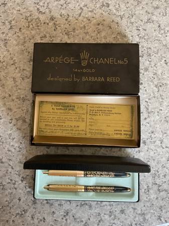 Antique pen set 1