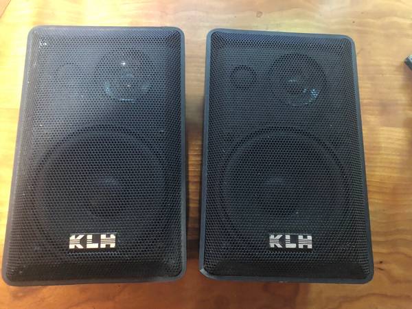 KLH Linear Dynamics Outdoor/Indoor Speakers 1