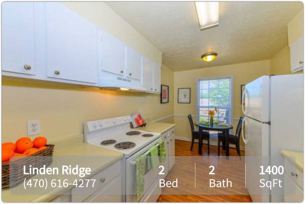 $1,360 / 2br - 1400ft2 - Happiness awaits you! 2 bed, 2 bath, 1400 sqft! (Stone Mountain)63964127160963121