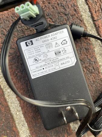HP Invent DeskJet printer power adapter 0950-4392 1
